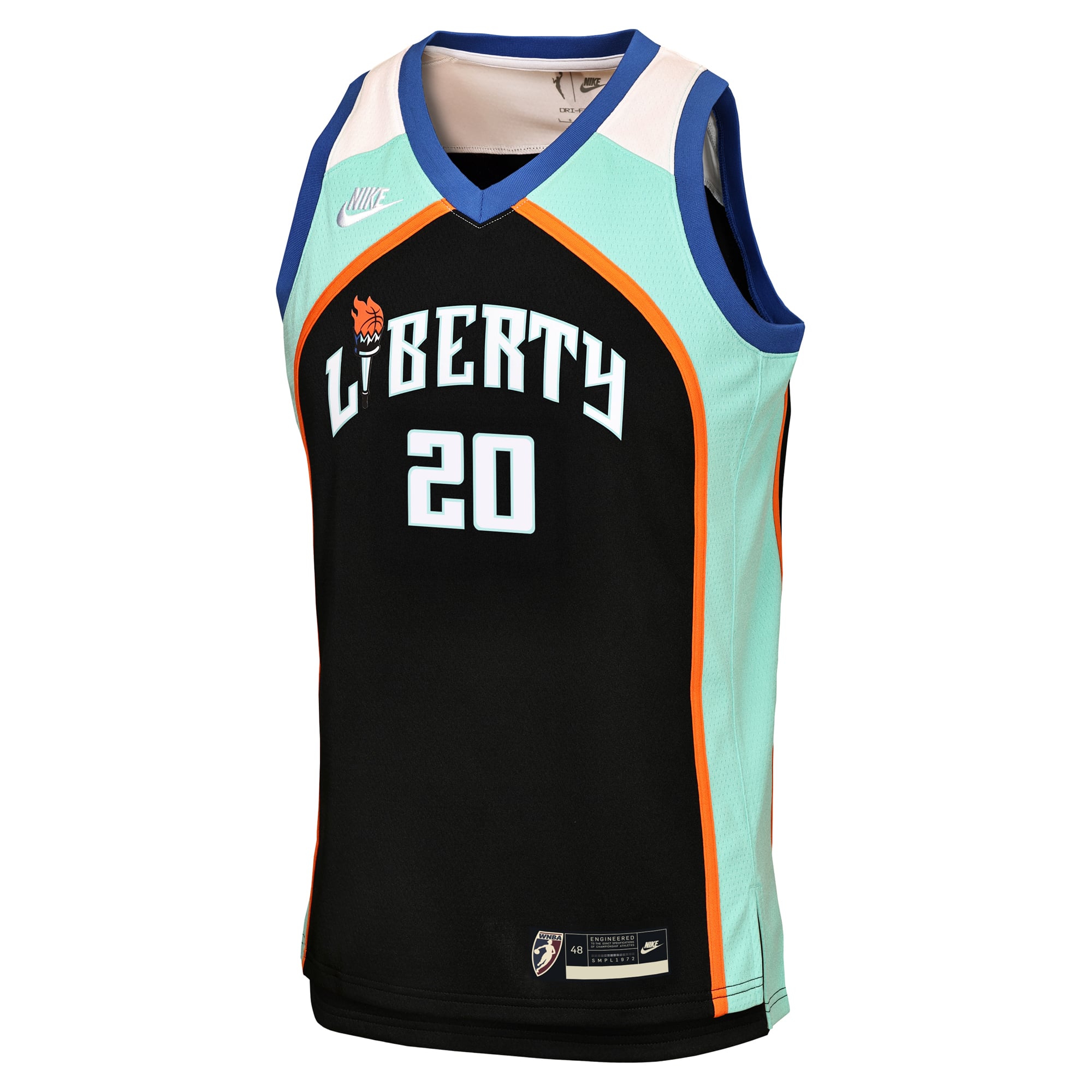 Youth Nike Sabrina Ionescu Black New York Liberty Victory Swingman Jersey - Court Origins