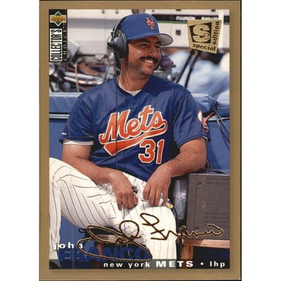 1995 Collector's Choice SE Gold Signature #151 John Franco