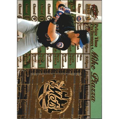 1998 Revolution Prime Time Performers #18 Mike Piazza