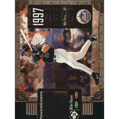 1998 UD3 Die Cuts #40 Mike Piazza PF