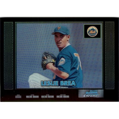 2000 Bowman Chrome Retro/Future Refractors #144 Lesli Brea