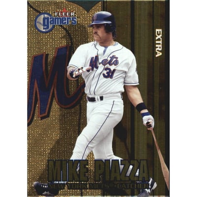 2000 Fleer Gamers Extra #33 Mike Piazza