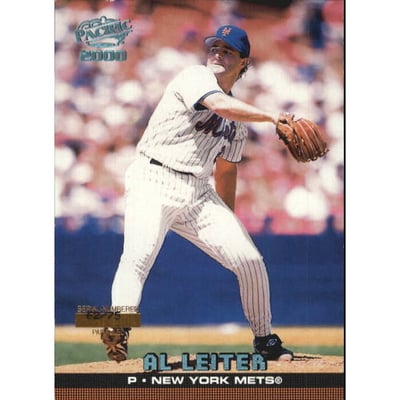 2000 Pacific Platinum Blue #281 Al Leiter