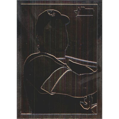 2001 Bowman Heritage Chrome #89 Mike Piazza
