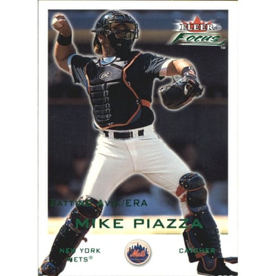 2001 Fleer Focus Green #106 Mike Piazza/324