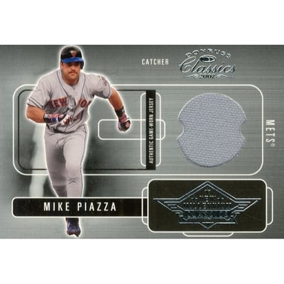 2002 Donruss Classics New Millennium Classics #39 Mike Piazza Jsy/400