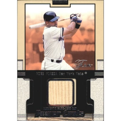 2002 Flair Power Tools Bats #17 Mike Piazza