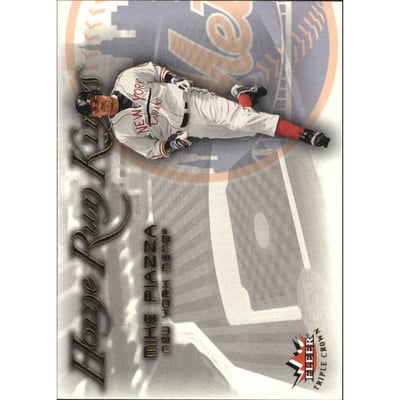 2002 Fleer Triple Crown Home Run Kings #24 Mike Piazza