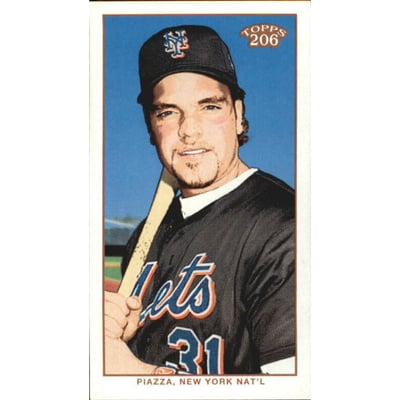 2002 Topps 206 Tolstoi #82 Mike Piazza