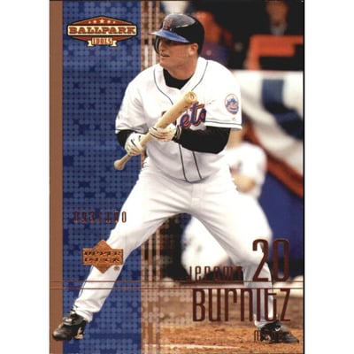 2002 Upper Deck Ballpark Idols Bronze #165 Jeromy Burnitz
