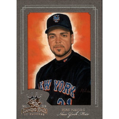 2003 Diamond Kings Silver Foil #121 Mike Piazza