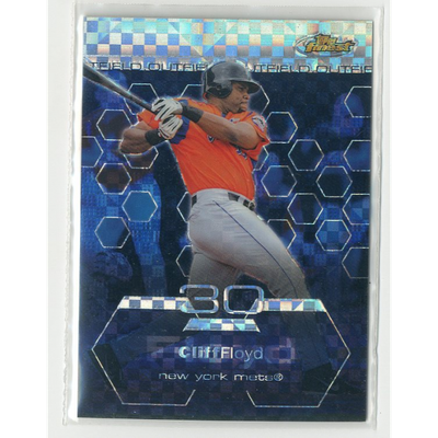 2003 Finest X-Fractors #39 Cliff Floyd