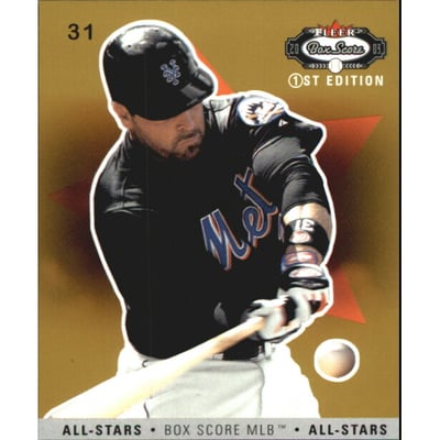 2003 Fleer Box Score First Edition #166 Mike Piazza AS