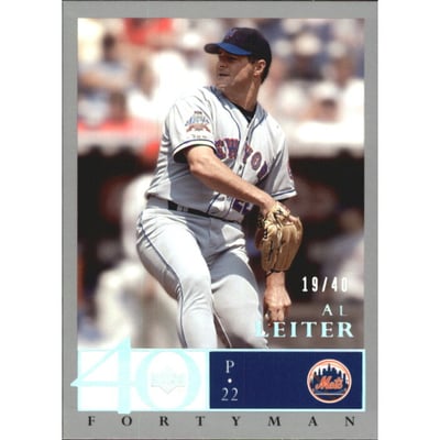 2003 Upper Deck 40-Man Rainbow #614 Al Leiter