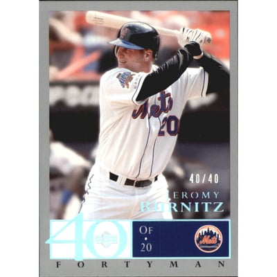 2003 Upper Deck 40-Man Rainbow #615 Jeromy Burnitz