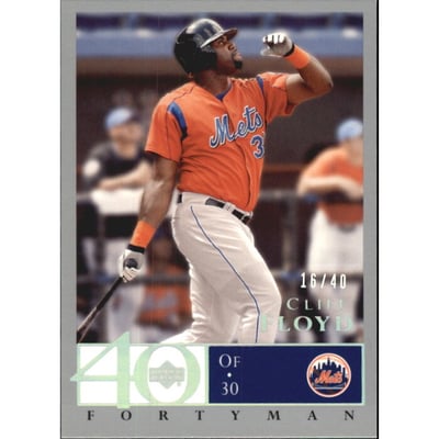 2003 Upper Deck 40-Man Rainbow #619 Cliff Floyd