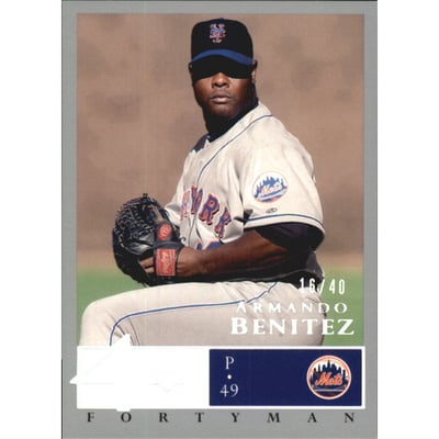 2003 Upper Deck 40-Man Rainbow #629 Armando Benitez
