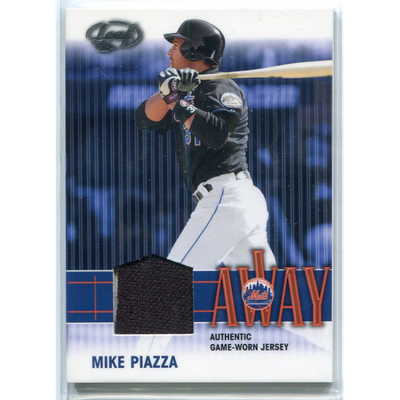 2004 Leaf Home/Away Jerseys #8A Mike Piazza A