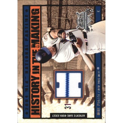 2004 National Pastime History in the Making Jersey #MP Mike Piazza SP/200
