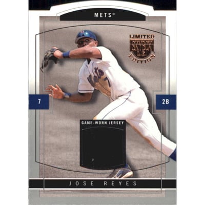 2004 SkyBox LE Jersey Proof #33 Jose Reyes