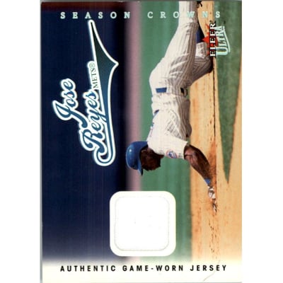 2004 Ultra Season Crowns Game Used #196 Jose Reyes Jsy