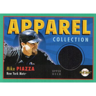 2004 Upper Deck Play Ball Apparel Collection #PI Mike Piazza
