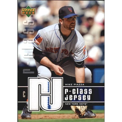 2004 Upper Deck r-class Jersey #PI Mike Piazza