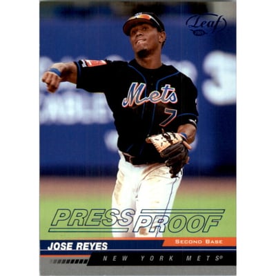 2005 Leaf Press Proofs Blue #127 Jose Reyes