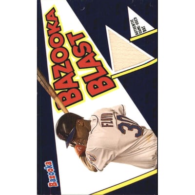2006 Bazooka Blasts Bat Relics #CF Cliff Floyd C