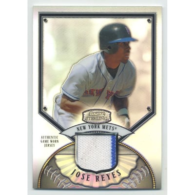 2007 Bowman Sterling Refractors #JBR Jose Reyes Jsy