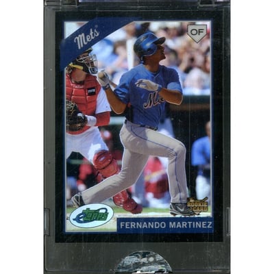 2009 eTopps #27 Fernando Martinez/999 *