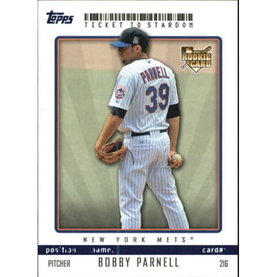 2009 Topps Ticket to Stardom Blue #216 Bobby Parnell