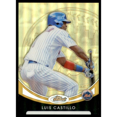 2010 Finest Refractors Gold #124 Luis Castillo