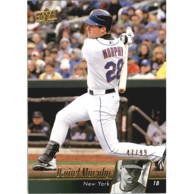 2010 Upper Deck Gold #329 Daniel Murphy