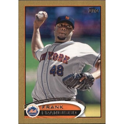 2012 Topps Mini Gold #413 Frank Francisco
