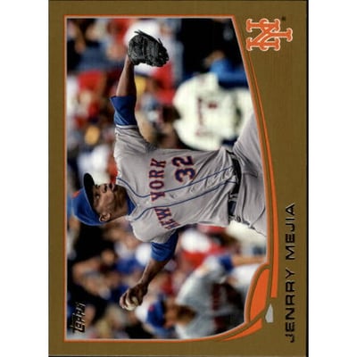 2013 Topps Mini Gold #345 Jenrry Mejia