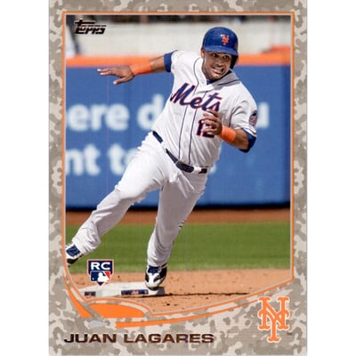 2013 Topps Update Camo #US199 Juan Lagares
