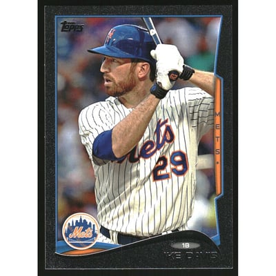 2014 Topps Black #540 Ike Davis