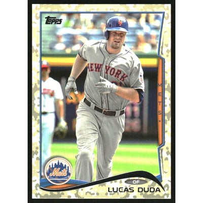 2014 Topps Camo #420 Lucas Duda