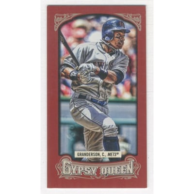 2014 Topps Gypsy Queen Mini Red #138 Curtis Granderson