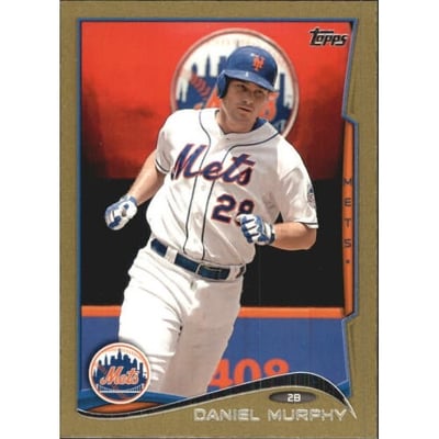 2014 Topps Mini Gold #155 Daniel Murphy