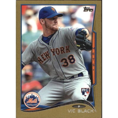 2014 Topps Mini Gold #557 Vic Black