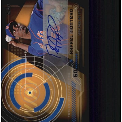 2014 Topps Trajectory Autographs #TARM Rafael Montero UPD