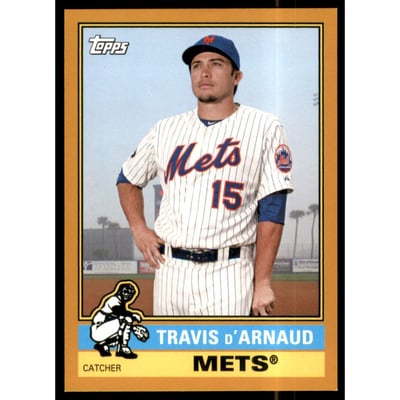 2015 Topps Archives Gold #156 Travis d'Arnaud