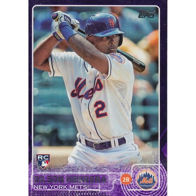 2015 Topps Toys R Us Purple Border #241 Dilson Herrera