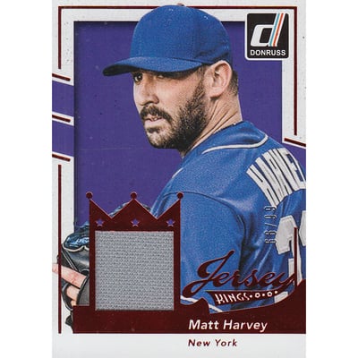 2016 Donruss Jersey Kings Red #JKMH Matt Harvey/99