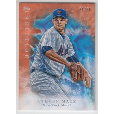 2017 Topps Inception Orange #93 Steven Matz