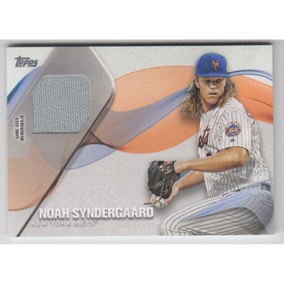 2017 Topps Major League Materials #MLMNS Noah Syndergaard S2