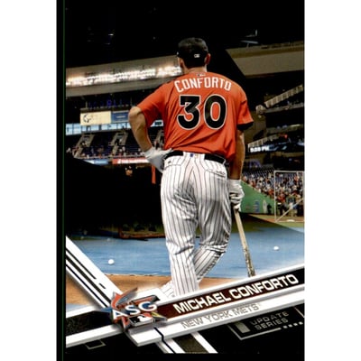 2017 Topps Update Black #US168 Michael Conforto