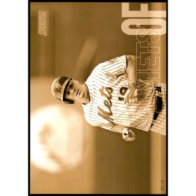 2018 Stadium Club 5x7 Gold #99 Jay Bruce